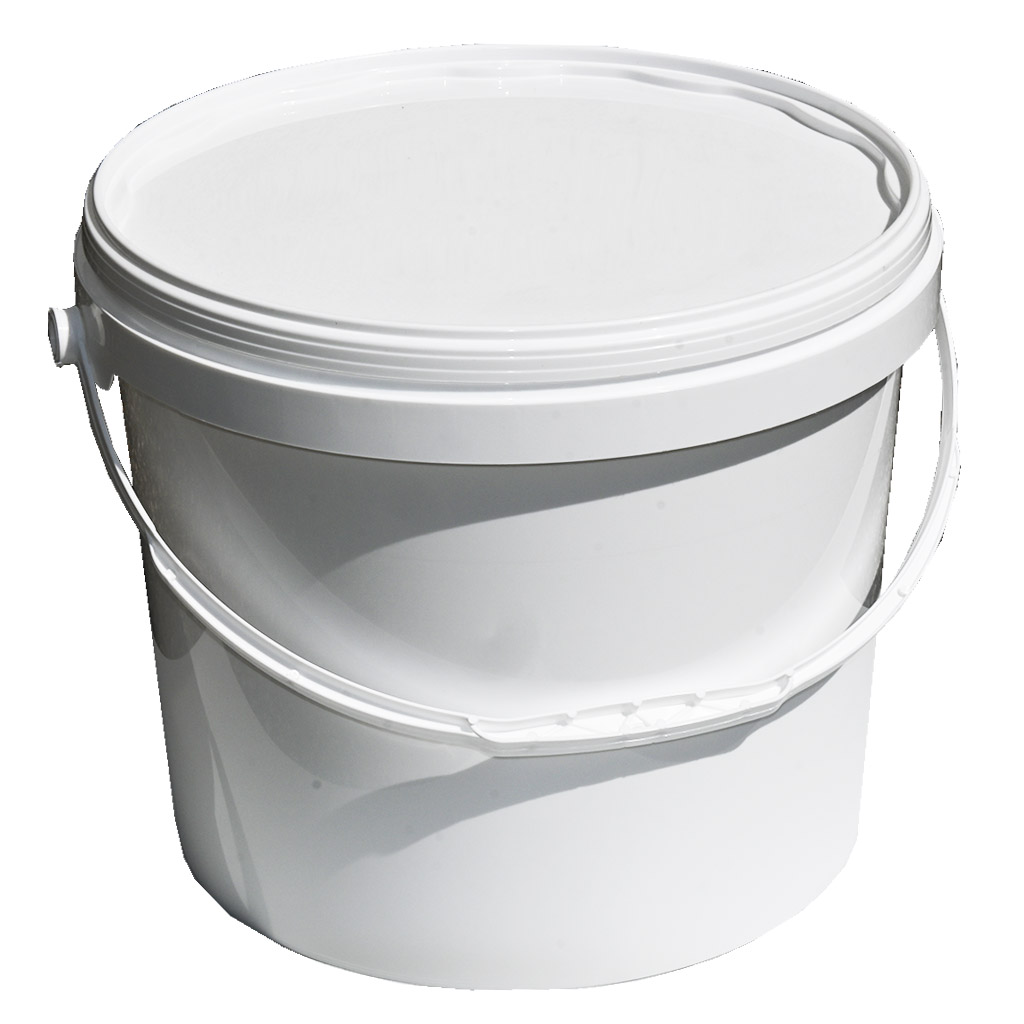 Műanyag mézeskanna 21 kg fehér
