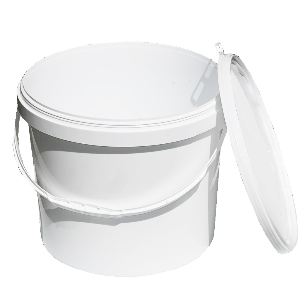 Műanyag mézeskanna 21 kg fehér
