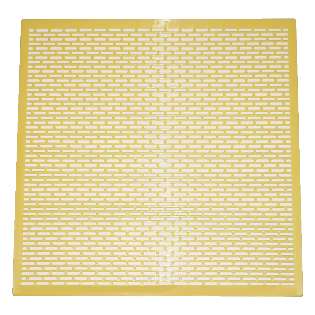 Anyarács - váltakozó - öntött műanyag - 500x500 mm