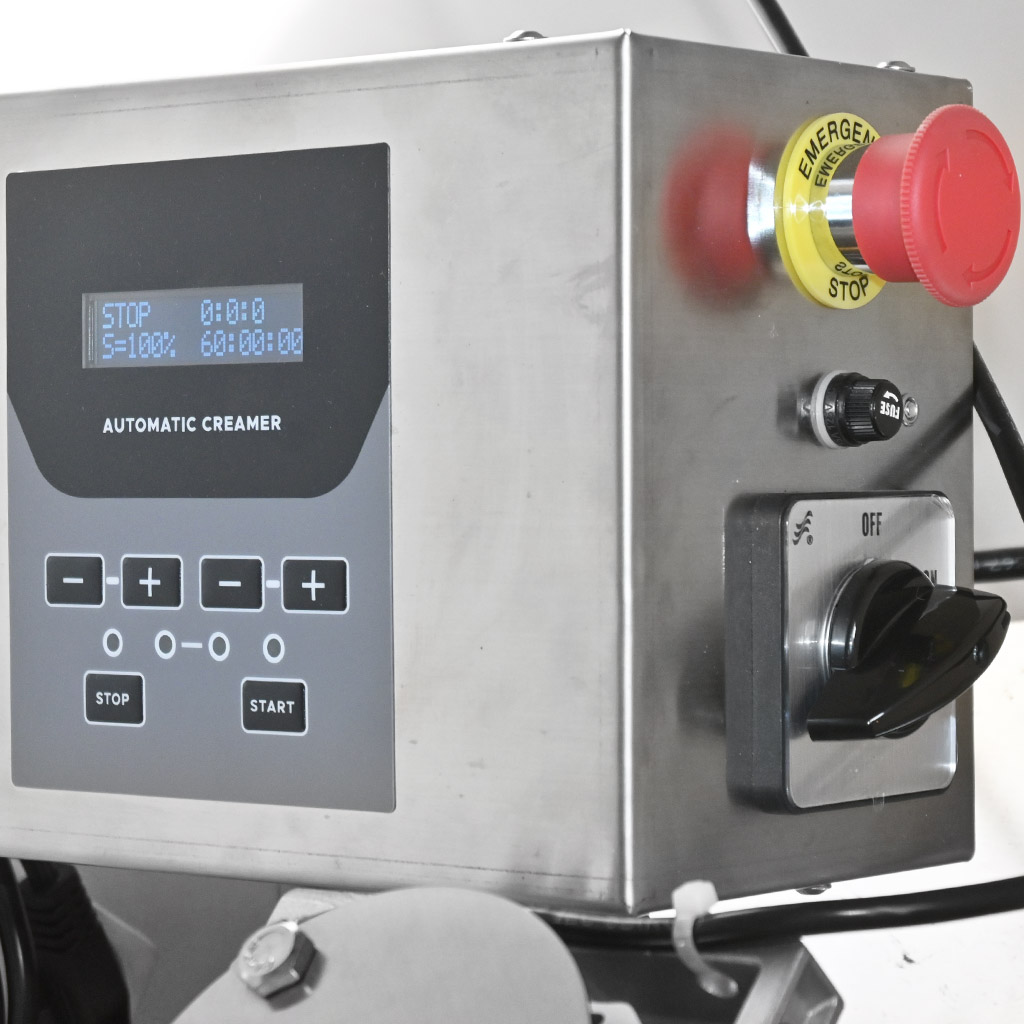 Melegítéses paszta készítő berendezés Mellarius MaxiLine 230 V 145 kg kapacitás - automata