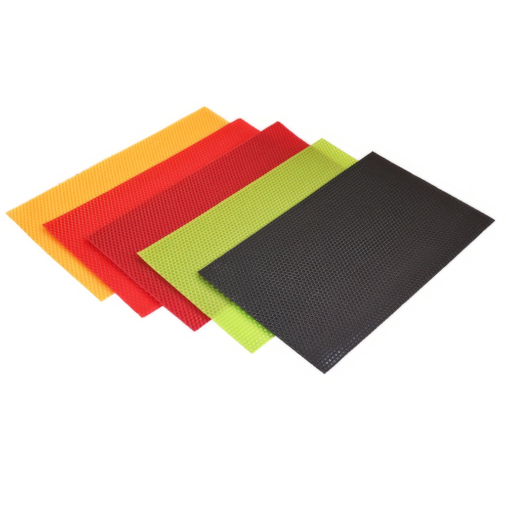 Méhviaszból készült műlépek - színes - nem törékeny - 37x21,5