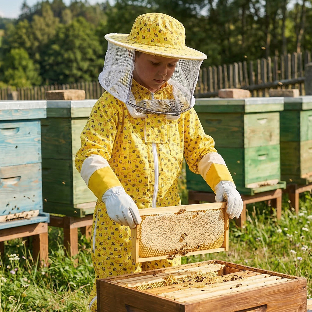 Gyermek méhészoverall Elegant Bee méret: S-XL