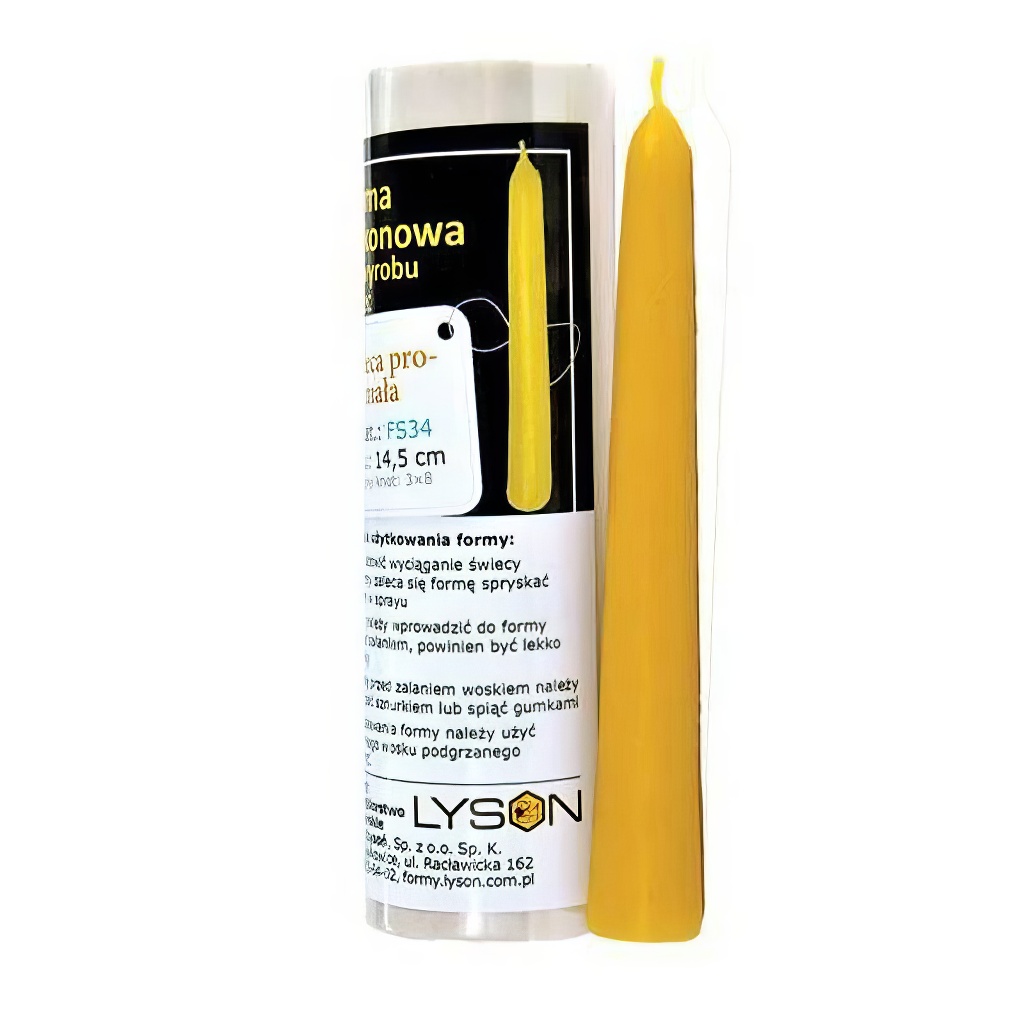 Szilikon gyertyaöntő forma FS34