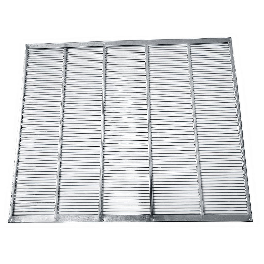 Műanyag anyarács fém 463x482 mm DE
