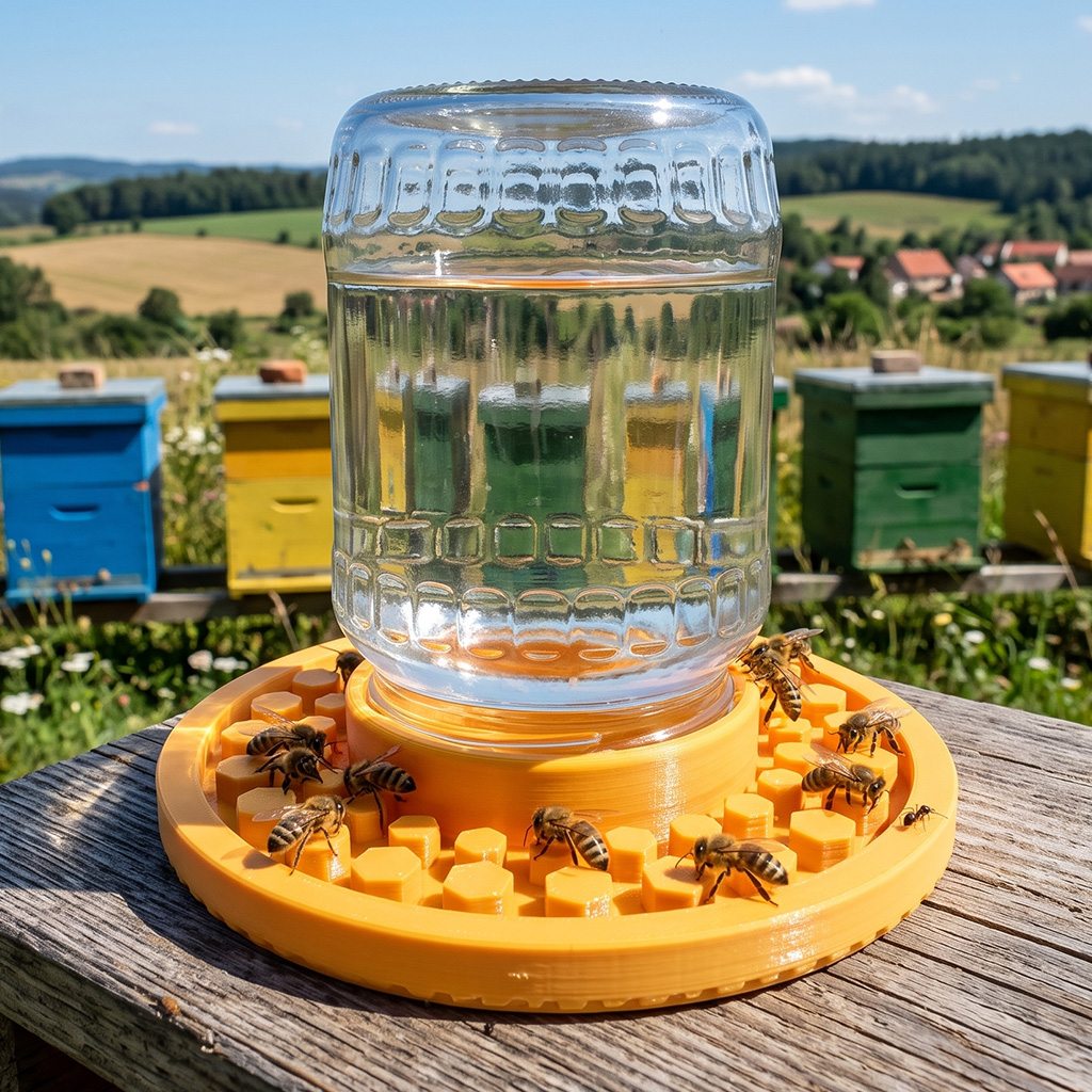 Méhitató kisebb üvegre, átmérő 155