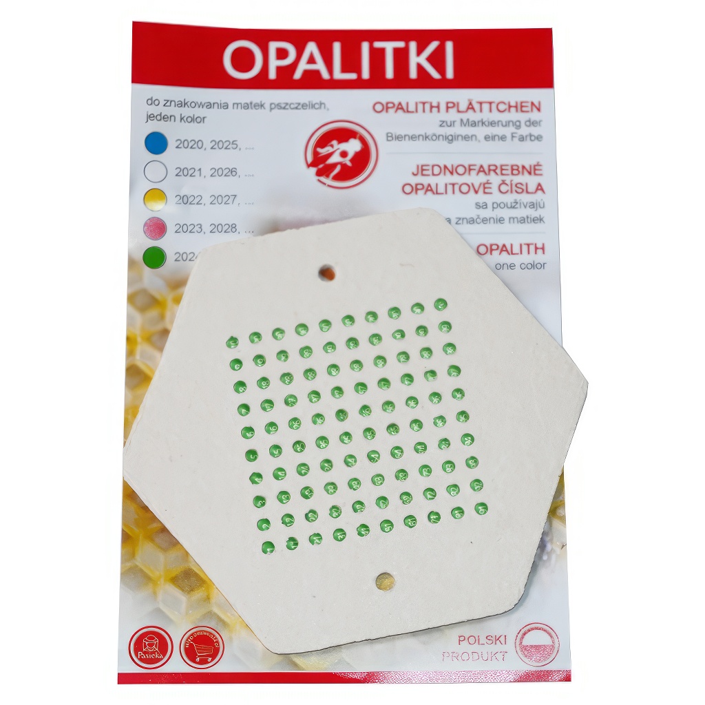 Opalit jelölők - 1-100 PL különböző színek