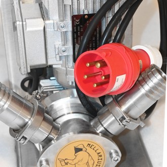 Mellarius mézpumpa, 400V, 0,37 kW, telepített verzió