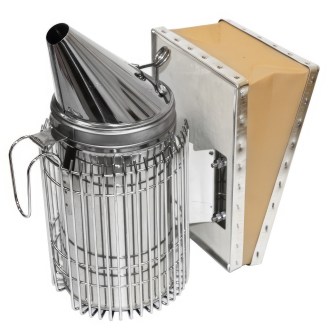 Füstölő (füstölő) - nagy ultra ketreccel - rozsdamentes acél (max) 28 cm