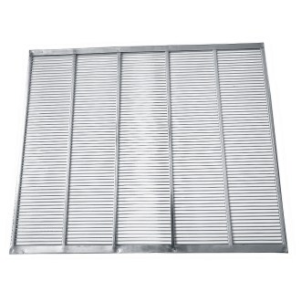 Műanyag anyarács fém 463x482 mm DE