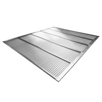 Műanyag anyarács fém 463x482 mm DE