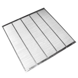 Műanyag anyarács fém 463x477 mm DE