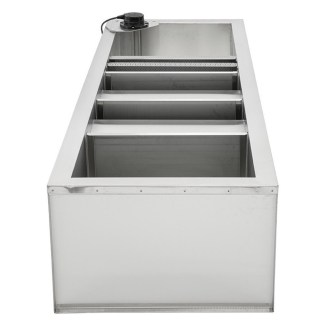 Mézvödör kaszkádszűrővel, fedéllel és szintérzékelővel