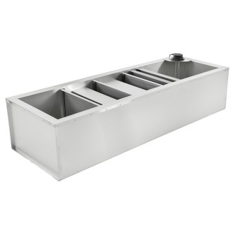 Mézvödör kaszkádszűrővel, fedéllel és szintérzékelővel