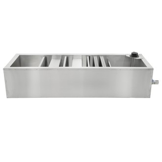 Mézvödör kaszkádszűrővel, fedéllel és szintérzékelővel