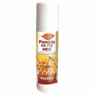 MED Q10 - mézes ajakbalzsam + E-vitamin - 11 ml BC
