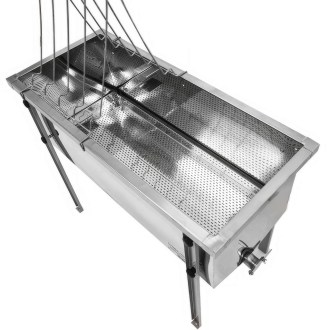 Fedelezőasztal Lysoň Optima - rozsdamentes acél kád - P 75 cm Langstroth