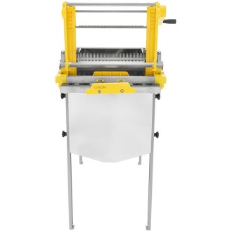 Kézi függőleges lépfedél-levágó asztal, Optima 1000mm, 1/2 Dadant Blatt