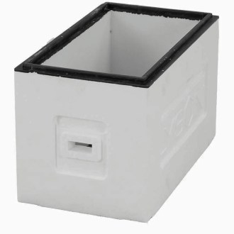 Dadant Blatt 6 keretes méhkaptár anyaméhes családokhoz Lysoň - lakkozatlan