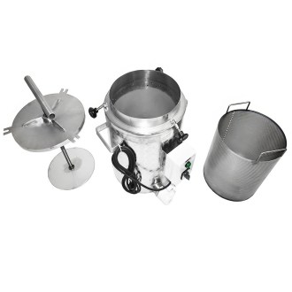Elektromos viaszolvasztó préssel 35l - 230 V
