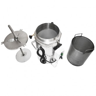 Elektromos viaszolvasztó préssel 35l - 230 V