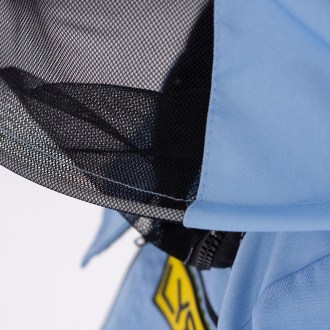 Méhészeti overál kalappal - kék - Lysoň, méret: S-XXXL