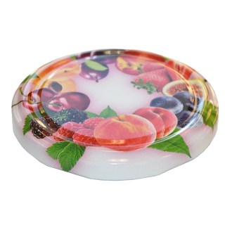 Befőző kupak TO 82 üveghez - RTS - Fruit 2 - 700 db - teljes doboz