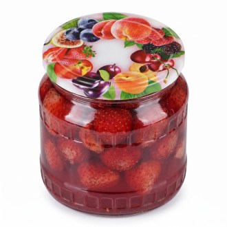 Befőző kupak TO 82 üveghez - RTS - Fruit 2 - 700 db - teljes doboz