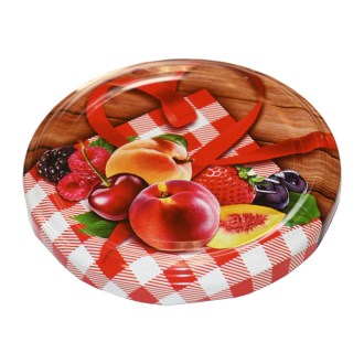 Befőző csavaros tető üvegre TO 82 - RTS - Fruit 3 - 700 db - teljes doboz