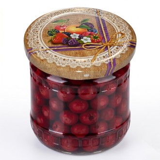 Befőző kupak TO 82 üveghez - RTS - Fruit 4 - 700 db - teljes doboz