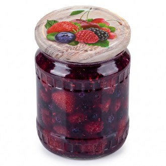 Befőző kupak TO 82 üveghez - RTS - Fruit 6 - 700 db - teljes doboz
