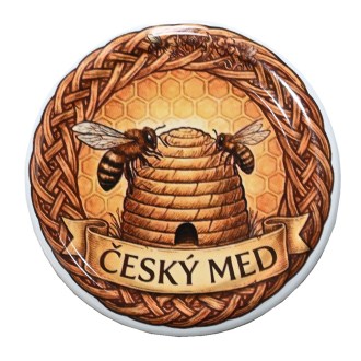 TO 82 mézes üveg fedő - Cseh méz és kaptár - HOJ3