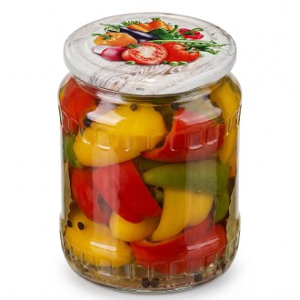 Befőző kupak TO 82 üveghez - RTS - Zöldség 6 - 700 db - teljes doboz
