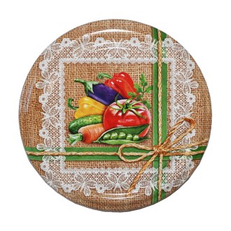 Befőző csavaros tető üvegre TO 82 - RTS - Zöldség 4