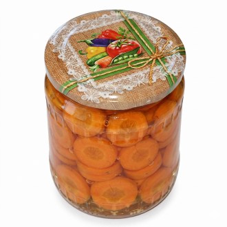 Befőző csavaros tető üvegre TO 82 - RTS - Zöldség 4