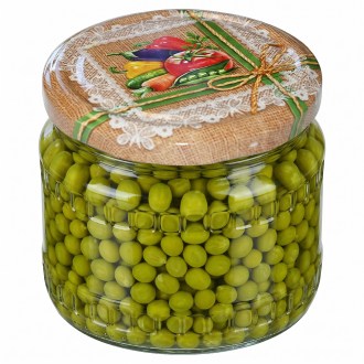 Befőző csavaros tető üvegre TO 82 - RTS - Zöldség 4