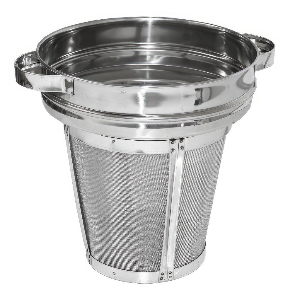Kúpos szűrő 25 kg-os edényekhez