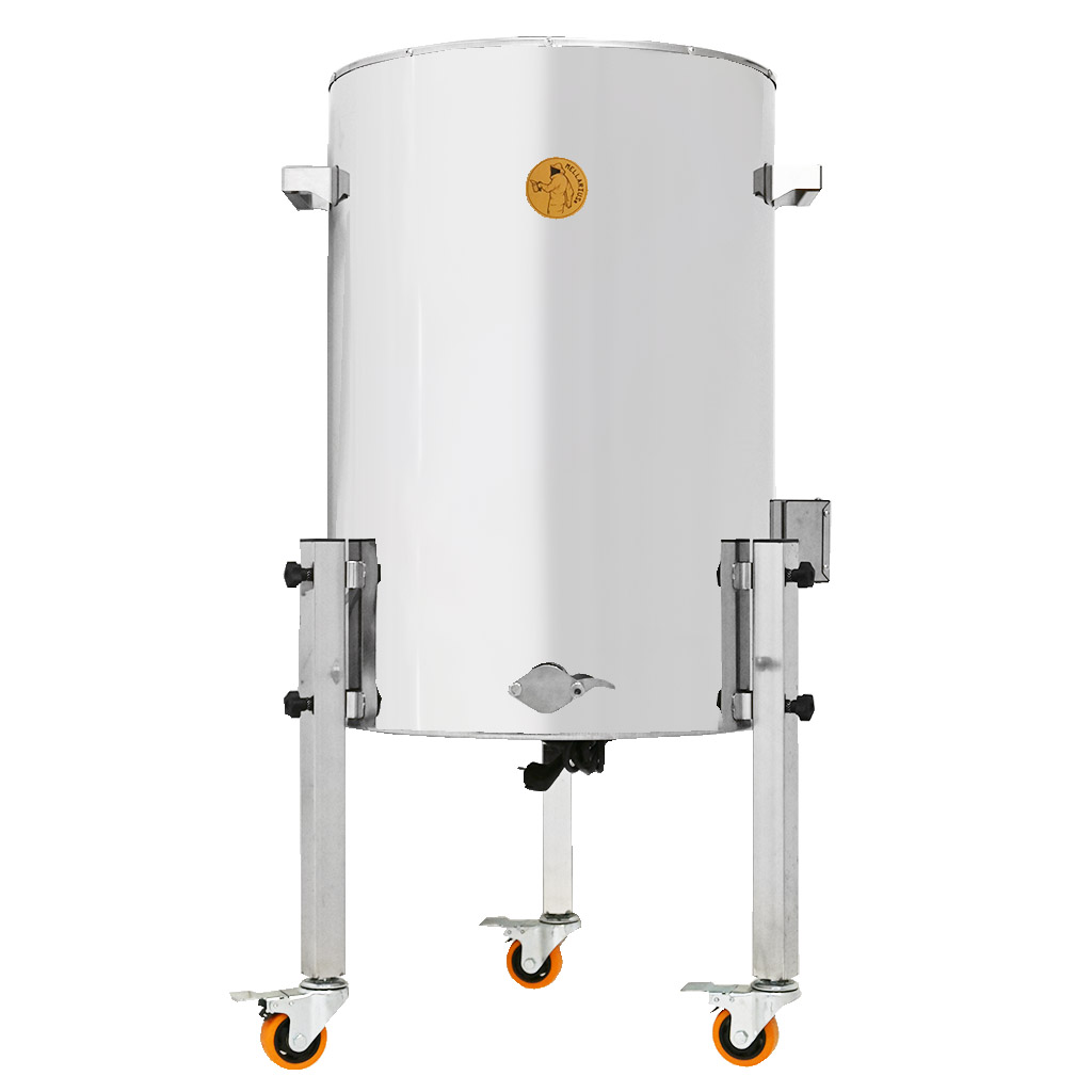 Olvasztó dekristályosító vödör fűtéssel Mellarius MaxiLine 230 V - 185 liter / 260 kg