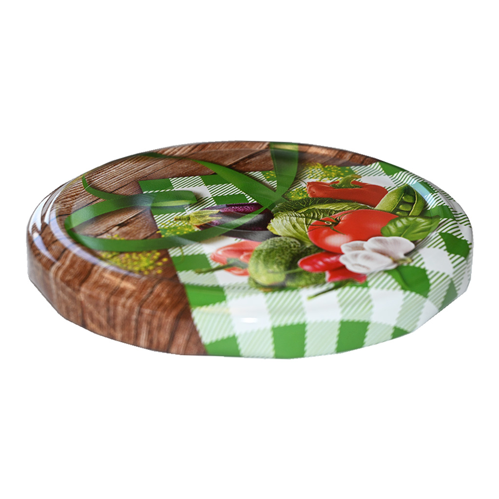 Befőző kupak TO 82 üveghez - RTS - Zöldség 3 - 700 db - teljes doboz