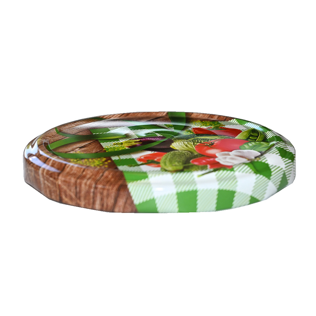 Befőző kupak TO 82 üveghez - RTS - Zöldség 3 - 700 db - teljes doboz